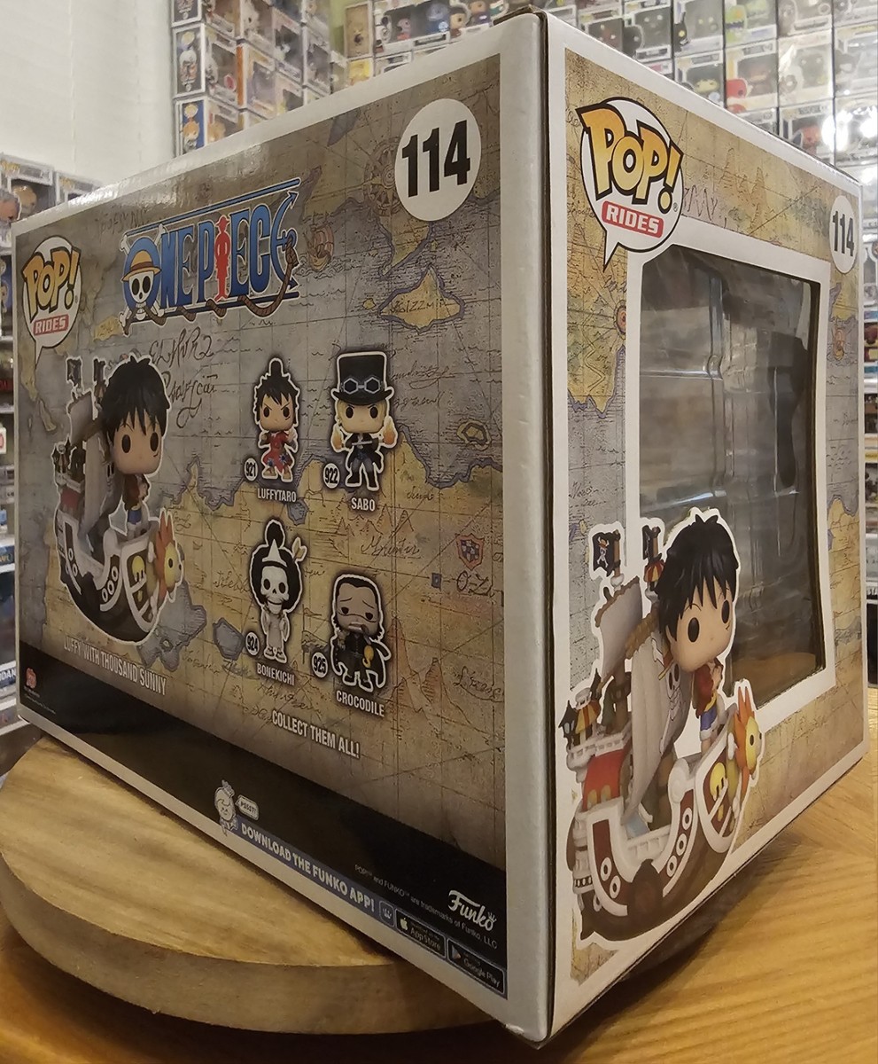 Funko Pop One Piece Luffy With Thousand Sunny #114 2022 Winter