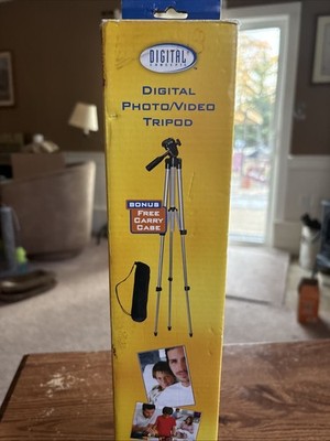 Digital Concepts 50 inch Tripod + extra camera plate and/or phone holder options