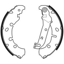 Bremsbackensatz hinten für Mazda 2 DY | 24179725