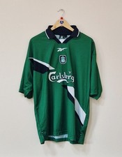 MAGLIA CALCIO ORIGINALE LIVERPOOL RARA VINTAGE TERZA 2000/01 - ADULTO XL