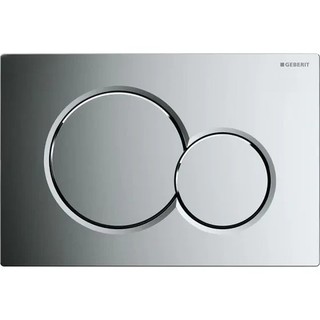 Geberit Sigma01 Round WC Dual Flush Plate Chrome 115.770.21.5