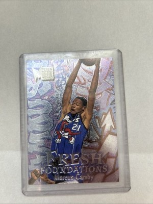 1996-97 Fleer Metal - Fresh Foundations Marcus Camby #234 Precious Metal (RC)