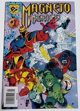 Amalgam 1996 MAGNETO & MAGNETIC MEN #1 Australian Marvel DC Comics APV HTF!