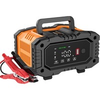 BatterieladegeräT 12V 10A 24V 5A Lifepo4 Blei Autobatterie LCD Motorrad LKW
