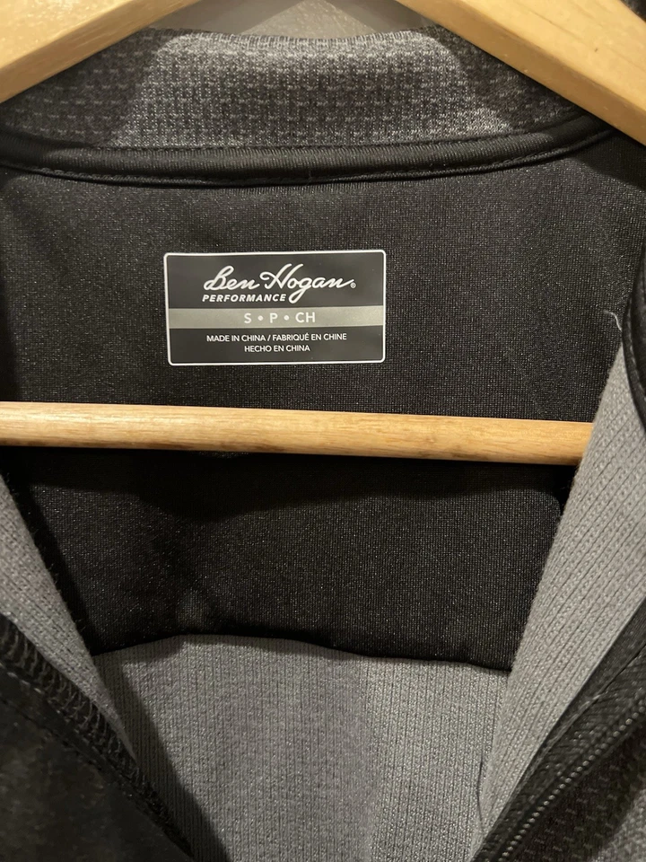 Pullover Ben Hogan Performance para hombre con cremallera en cuarto talla S Foto 3 de 3