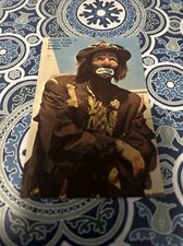VINTAGE RARE EMMETT KELLY, JR. KODAK WORLDS FAIR PAVILION AUTO POSTCARD 1964-65