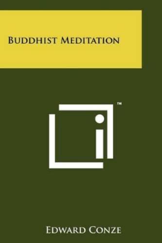 Discover the Essence of Buddhist Meditation with Edward Conze's Insightful Paperback Guide