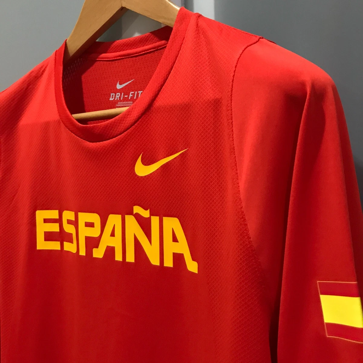 Espagne T-shirt de basket-ball Rouge Homme Nike CT8