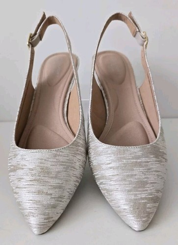 Zapatos ROCKPORT MUJER TM KAILYN Tacones Cordones CJ1029 Crema Talla UK 6 NUEVO - Imagen 8 de 14