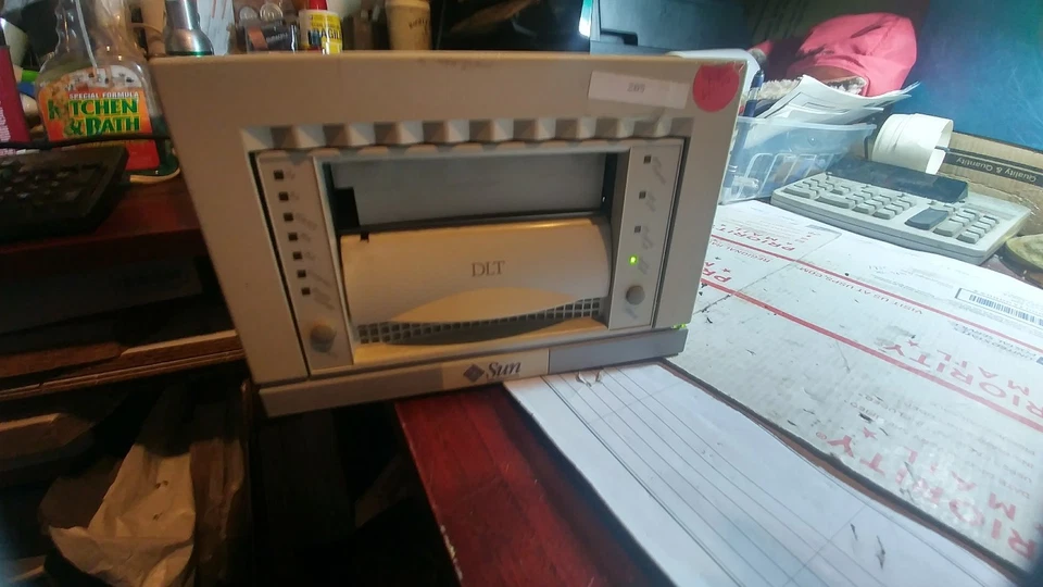 SUN, DLT, EXTERNAL TAPE  DRIVE, PN/599-2127-01 - Image 4 of 4