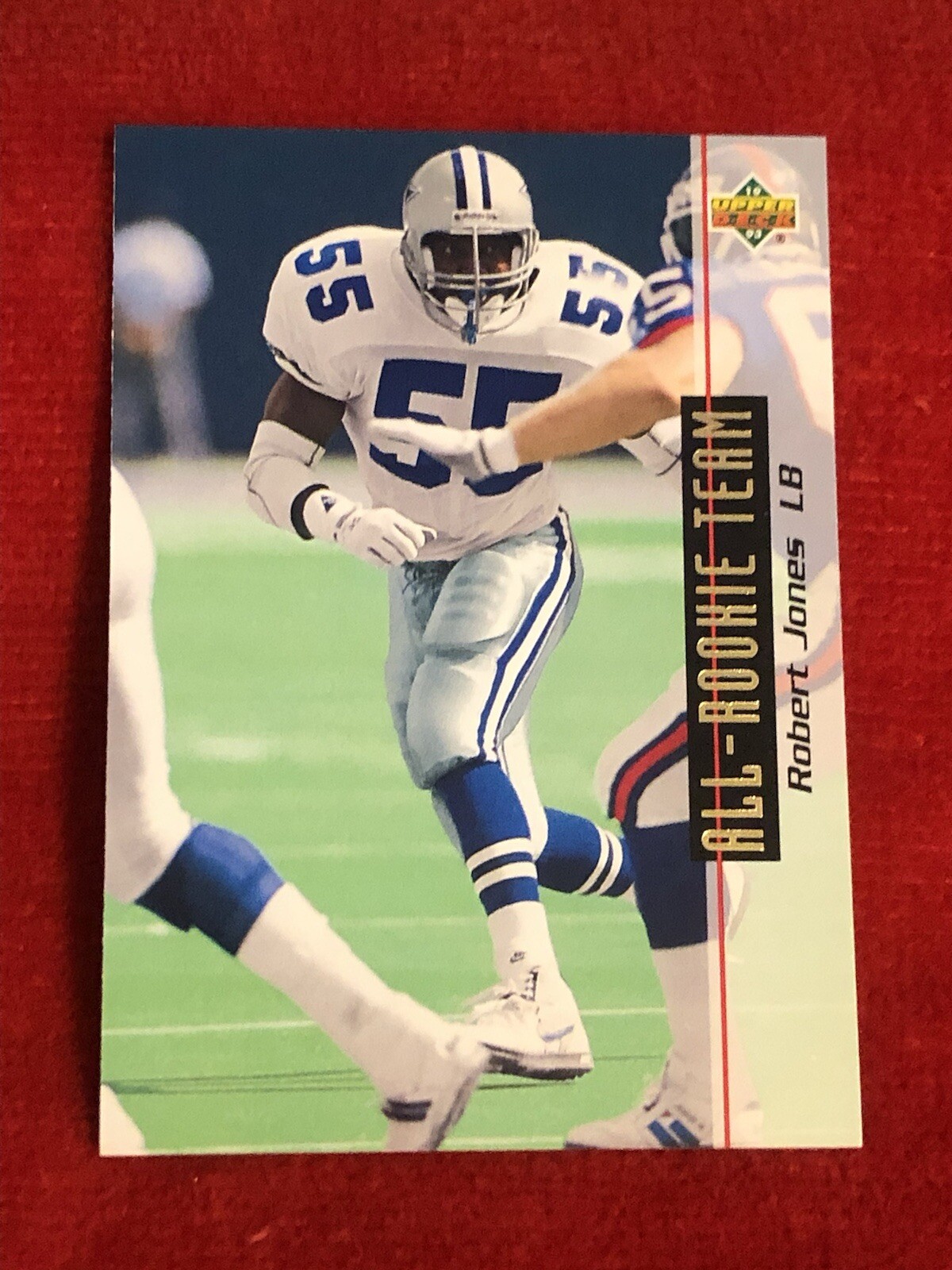 Robert Jones Dallas Cowboys LB 1993 Upper Deck  All-Rookie Team #44 Rookie Card