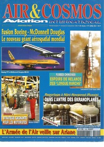 Air Cosmos N 1592 Fusion Boeing Mcdonnell Douglas L Antre Des Ekranoplanes Ebay