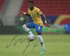Brazil Fred Autographed Signed 8x10 Photo COA #1