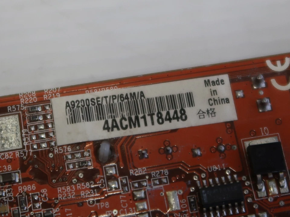 ATI Radeon 9200 SE 64MB DDR, AGP 8x, Asus A9200SE/T/P/64M/A, TESTED AND WORKING! - Image 4 of 4