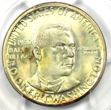 1950-P BTW Booker T Washington Half Dollar 50C - PCGS MS67+ Plus - $7,750 Value