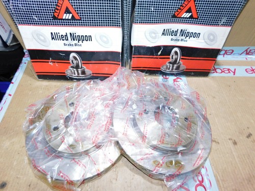 FOR NISSAN ALMERA N15 1995-2000 FRONT BRAKE DISC SET x2 (Outer diameter 252mm)