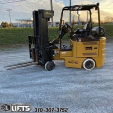 BENDI B40/48IC LPG 180 Degree Man-Down Turret Forklifts 240" Quad Mast LOW HOURS