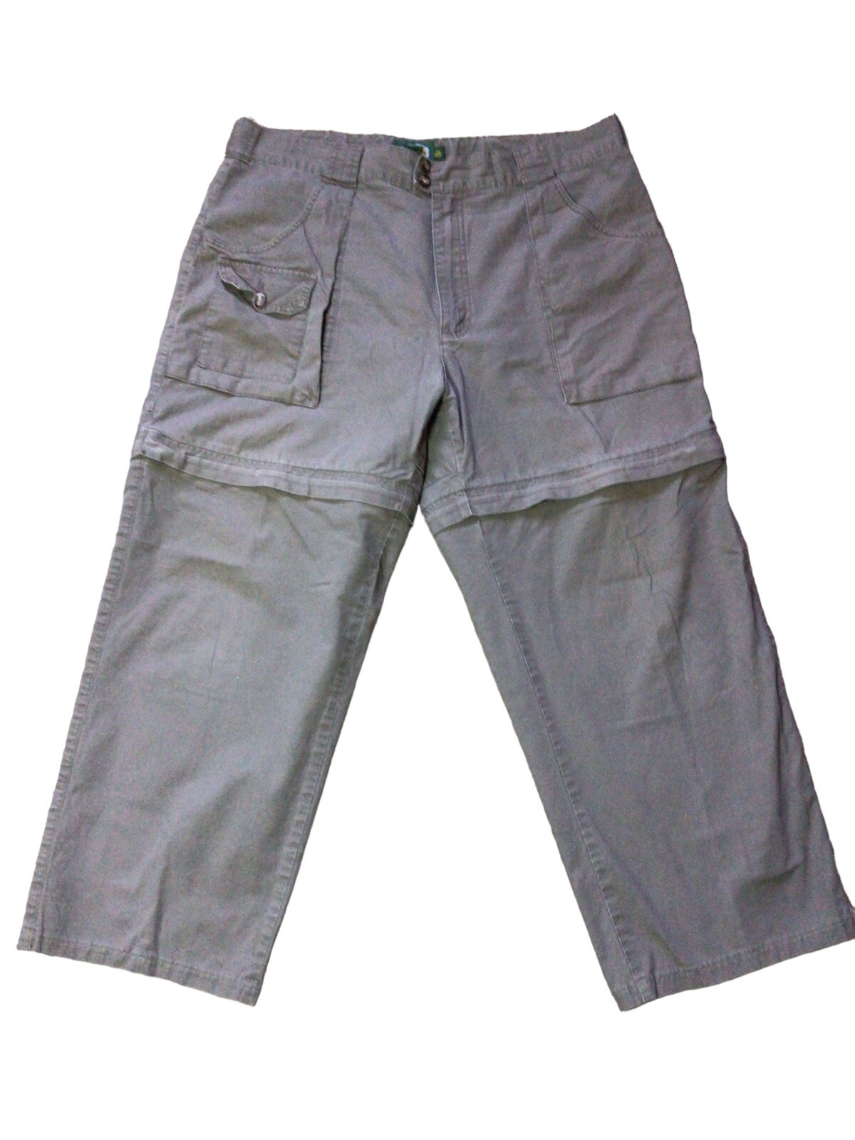 Cabela’s Cargo Convertible Hiking Pants/Shorts Khakis… Gem