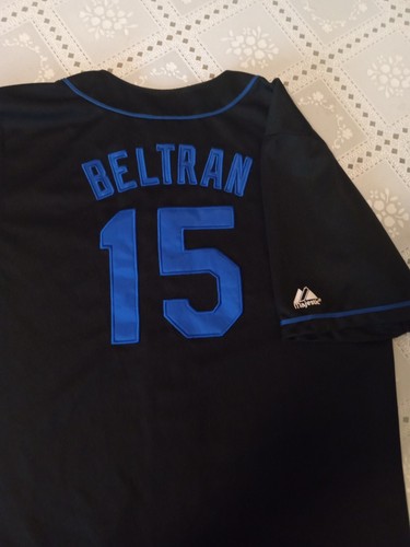 Youth Majestic New York Mets Retired #15 Carlos Beltrán Jersey, XL 14/16 - Picture 14 of 14