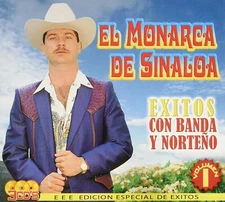 El Monarca de Sinaloa Exitos con Banda y Norteno 3CDS New sealed 