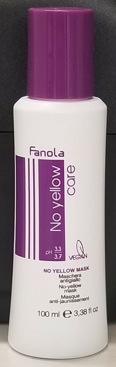 Fanola - Vegan No Yellow Mask - 100ml Fanola - Vegan No Yellow Mask - 100ml