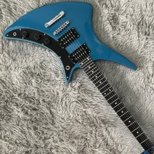 Solid Body Electric Guitar Skyhawk X-79 Blue Open Pickups Rosewood Fretboard