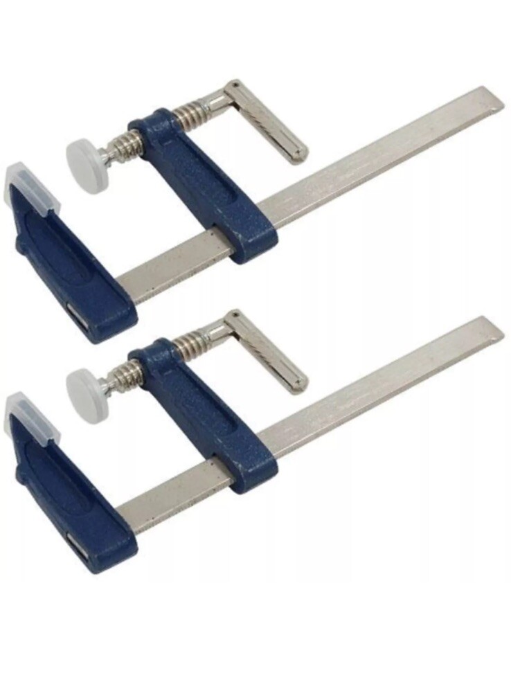 2pc F Clamps Wood Working 150mm Heavy Duty Cast Iron Metal clamp 6"" - CT1518