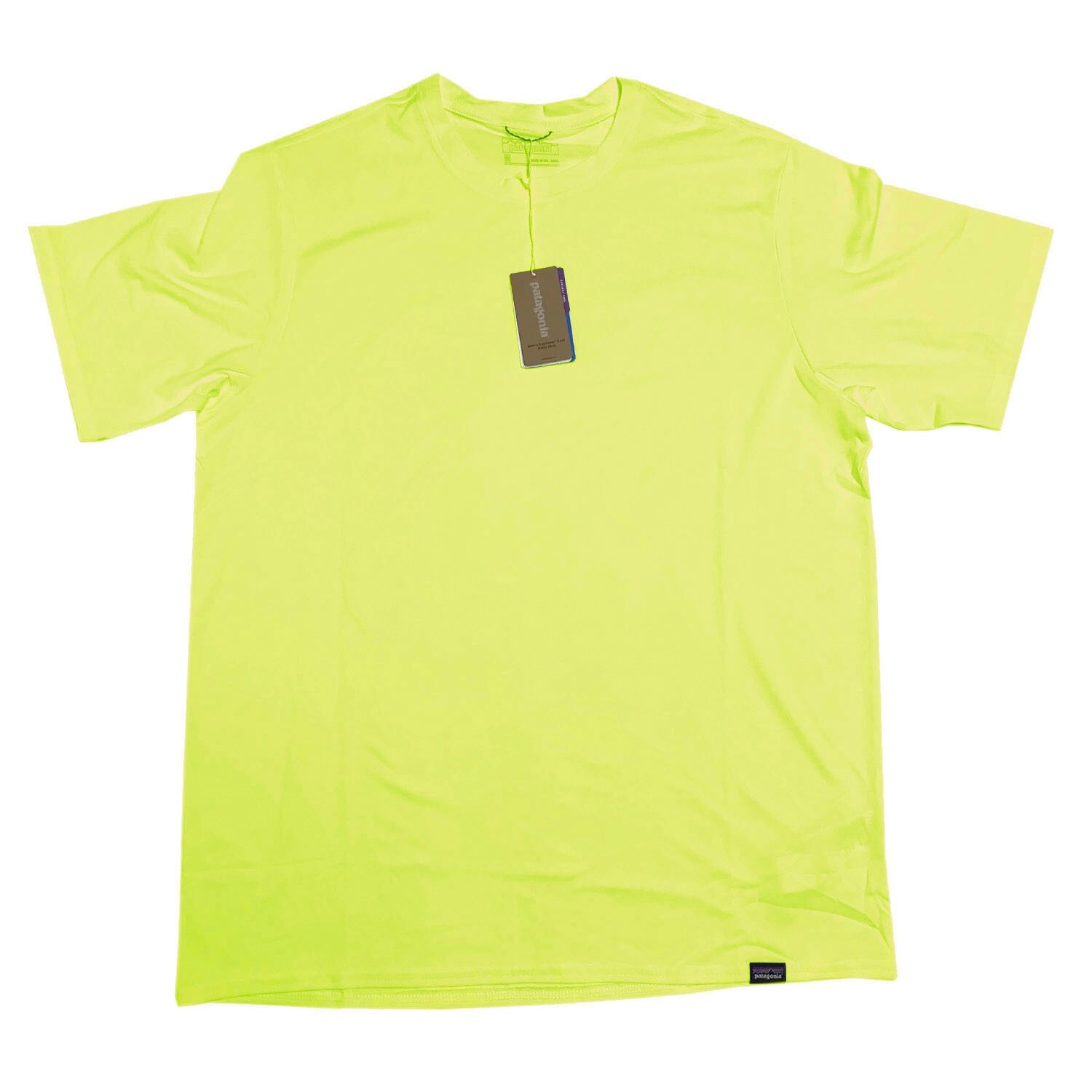 Мужская футболка Patagonia Mens - Capilene Cool Daily S/S - Фосфорно-зеленый / Светлый X-Dye