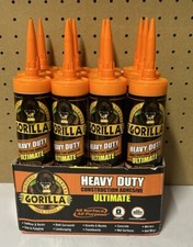Gorilla 8008002 White Heavy Duty Super Construction Adhesive 9 oz. Pack of 12 
