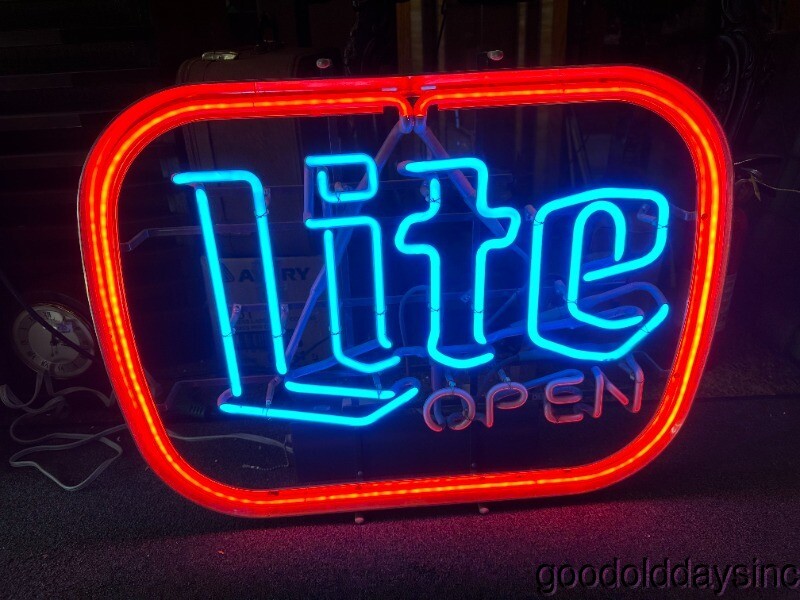 C*!様 70s　ネオンサイン Miller ビール　neon sign bee C*!様 70sネオンサイン Miller ビールneon sign bee