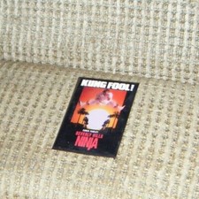 BEVERLY HILLS NINJA MOVIE PROMO PIN Kung Fool Chris Farley Badge Button 