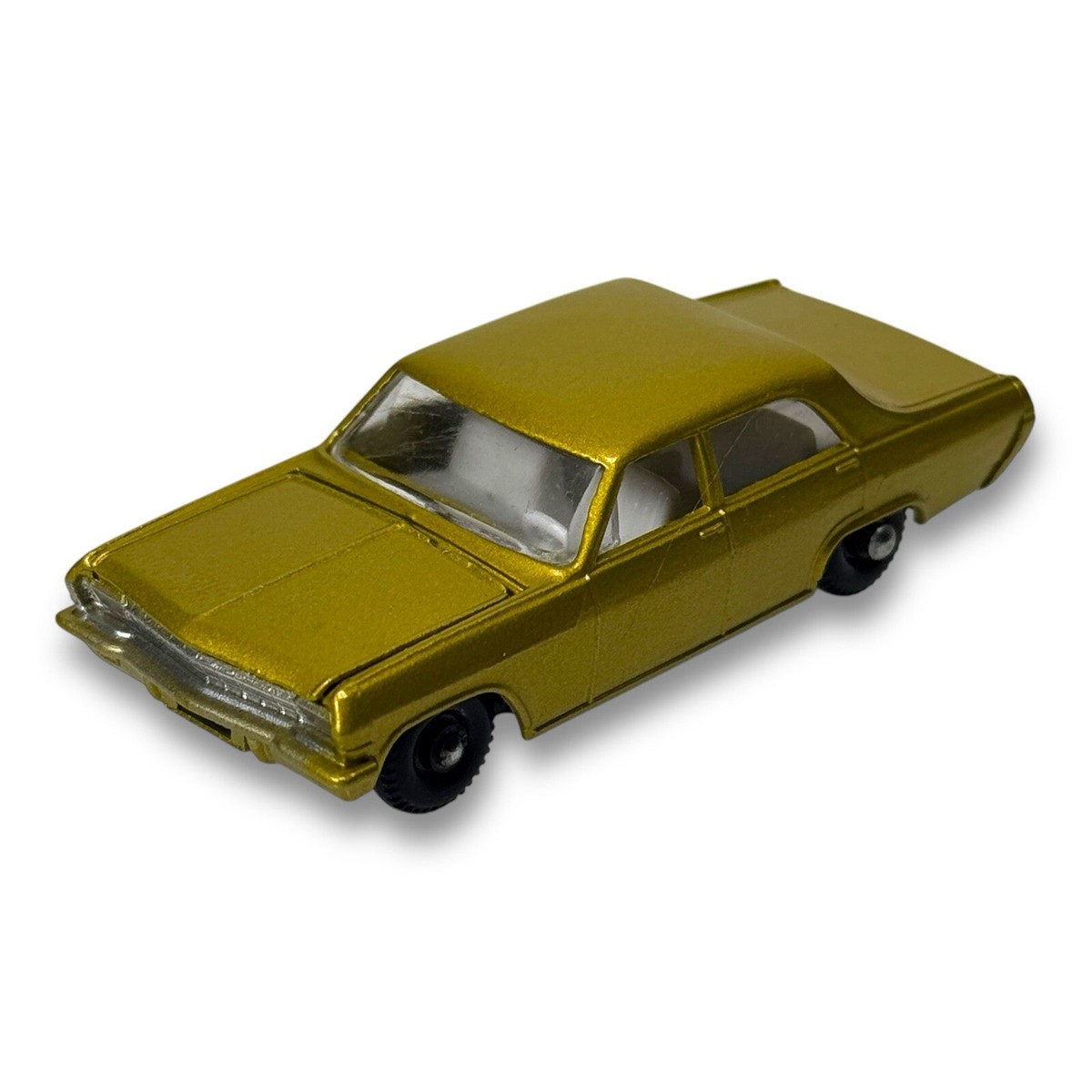LESNEY Matchbox Superfast #36c Opel Diplomat BPW 1966 Gold MINTY
