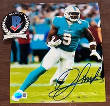 Jonnu Smith Miami Dolphins Signed Autographed 8x10 Photo Beckett Witness N1