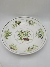 Williams Sonoma "Olives - WSO20" 13 Inch Pasta Serving Bowl Mint Condition