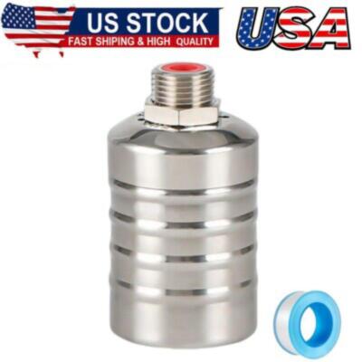 Fully Automatic Water Level Control Float Valve 1/2'' 304 Stainless Steel Valve