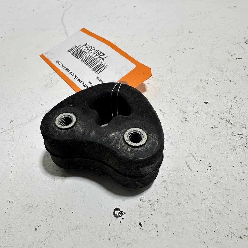 07-13 MERCEDES W221 S600 S550 tubo silenciador esquerdo ou direito montagem de borracha fabricante de equipamento original 1 peça - Imagem 4 de 4