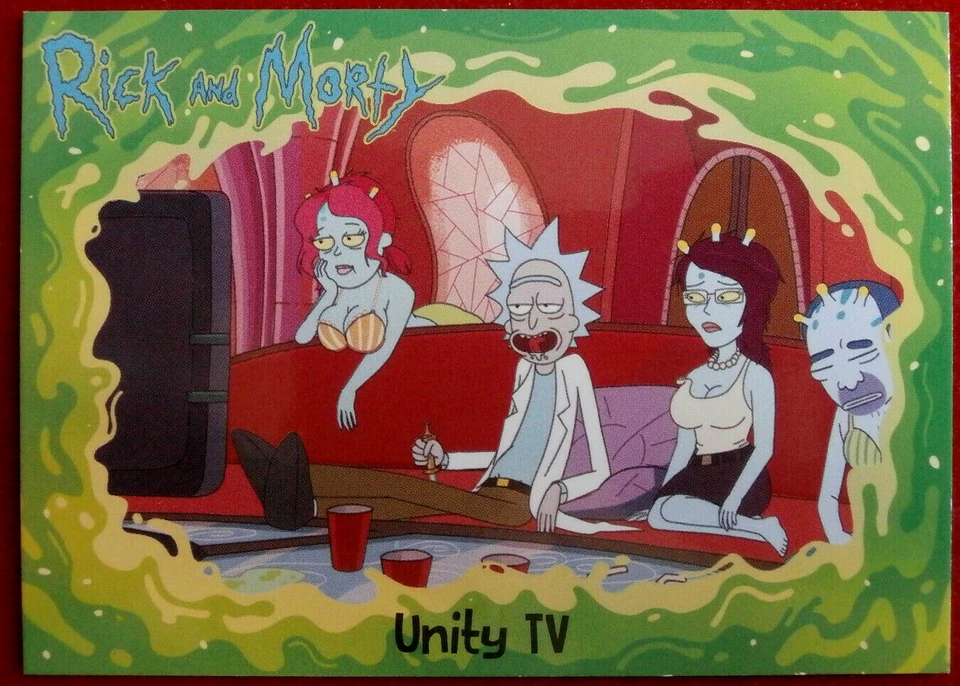 RICK AND MORTY - Season Two - COMPLETE 45 Card Base Set - Cryptozoic 2019 - Image 2 of 4