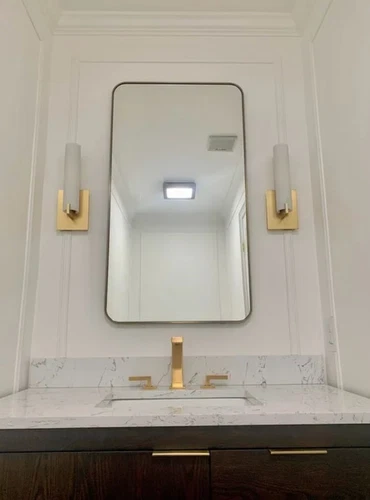 Tube Honey Gold 2 Light Wall Sconce By George Kovacs - Picture 2 of 3