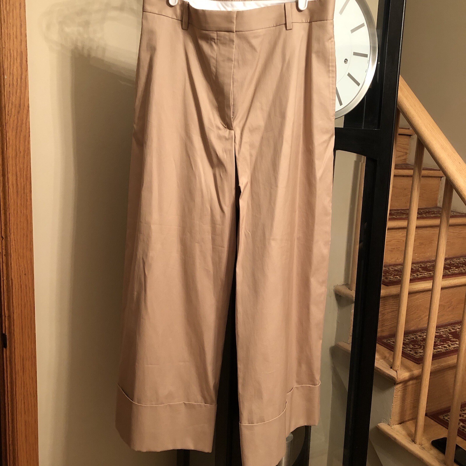 FILA Pantalone THE ROW Carter gamba larga cotone taglia 4 nuovo senza etichette