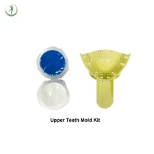 Grillz Custom Molding Dental Impression Putty Kit for Anterior Upper Lower Teeth