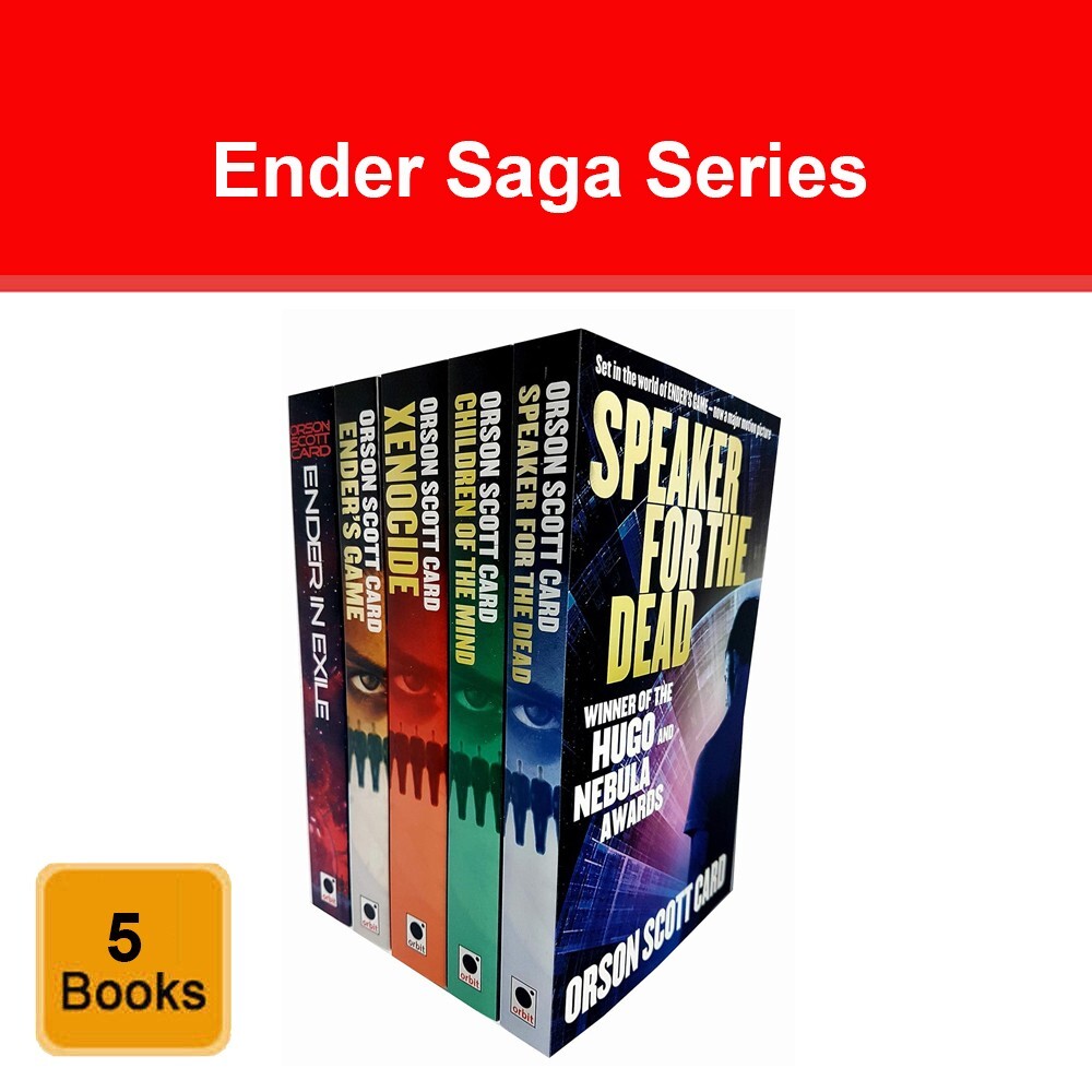 Ender Saga Series by Orson Scott Card 5 Books Collection Set Pack