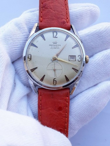 PRYNGEPS SPECIAL WATCH DATE MANUAL CAL.P 336N 21 RUBIES MENS SWISS.SERVICED  | eBay