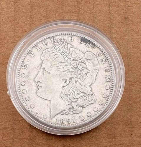 🔥1891 Morgan Dollar 90% Silver CoinSnap analysis is Fine to AU🔥