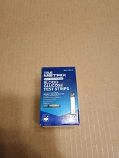 True Metrix Blood Glucose Test Strips, 50 ct, Exp 9/2026. Sealed.