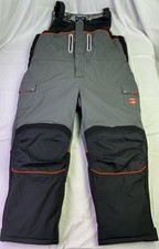 Refrigiwear Men's -40F PolarForce Insulated Bib Overalls-Black-Size: 4XL