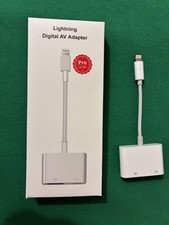   WORKS GREAT  Apple Lightning to HDMI Digital AV Adapter  MD8268L-A6