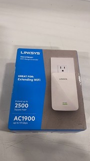 LINKSYS Max Stream WiFI Range Extender 2500 AC1