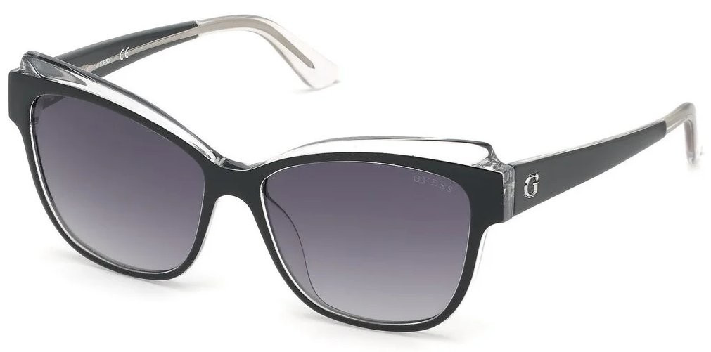 Guess GU7592S 03B 57mm BlackClear Cat-Eye Sunglasses 5990₽