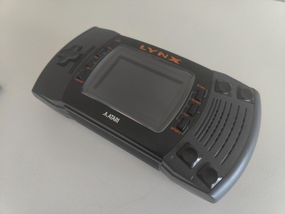 RECAPPED Atari Lynx II Console + Game handheld gameboy nintendo gamegear sega