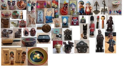 Hand Crafted Items Ethnic Near & Far Africa Mexico Bulgaria Romania India  U PIC
